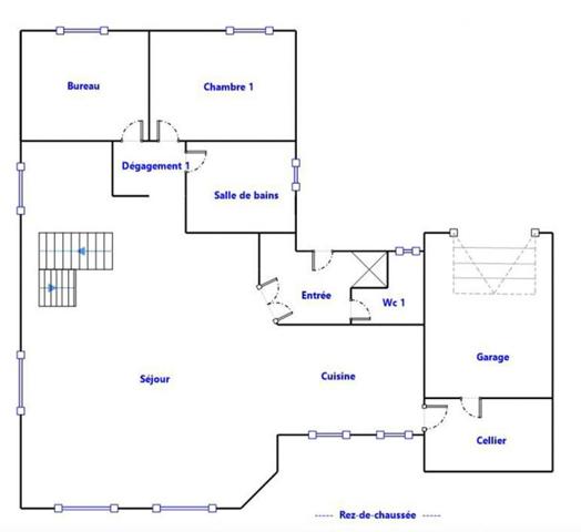 Maison Familiale spacieuse et lumineuse - 6 chambres - Blain