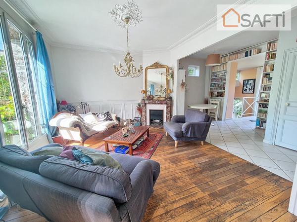 Jolie meulière à 6 min du RER A et 3 min des commerces de la rue Saint-Hilaire