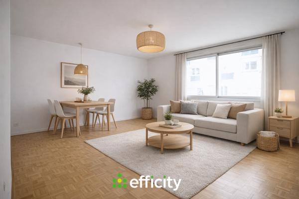 Appartement 2 pièces - 48 m² Exclusivité efficity