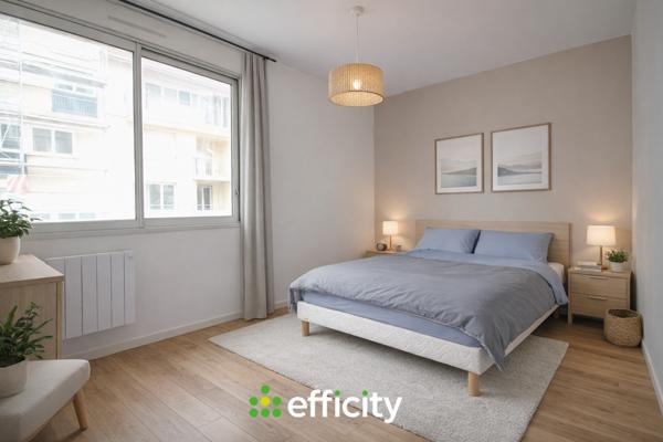 Appartement 2 pièces - 48 m² Exclusivité efficity