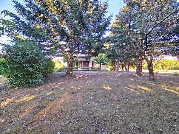 Maison avec sous-sol total et terrain de 1500m2 : un vrai potentiel