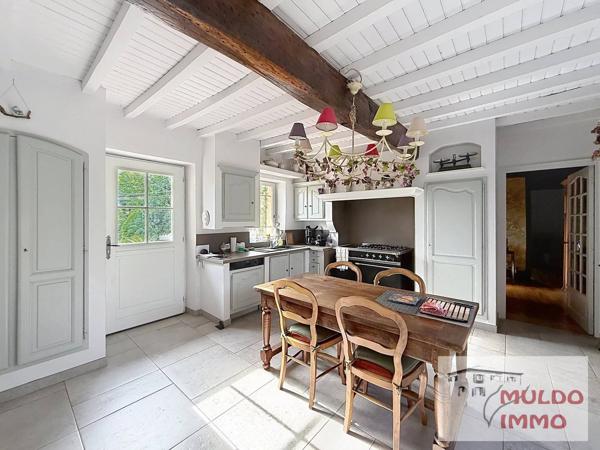 Superbe villa ancienne, entièrement rénovée, sur un terrain clos de 929 m².