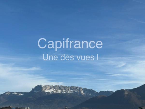 Magnifique T4 récent en étage élevé - garage possible, ANNECY centre ville (74)