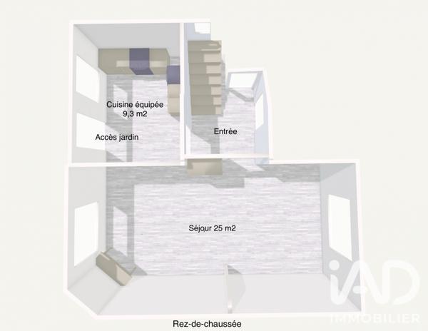 Maison à vendre 3 pièces 72,25 m² Prix-lès-Mézières