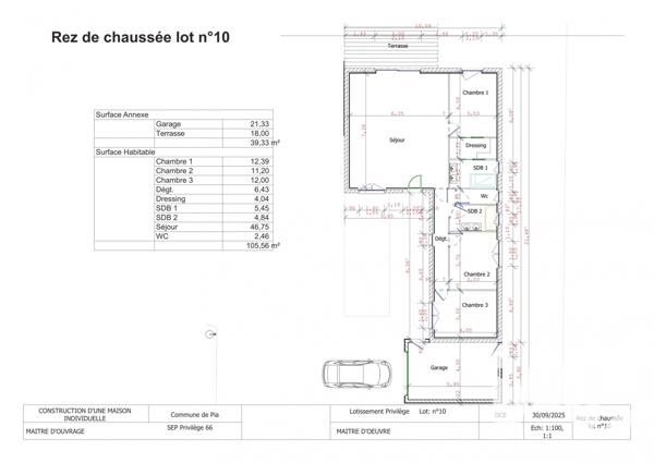 Maison à vendre 4 pièces 103 m² Pia