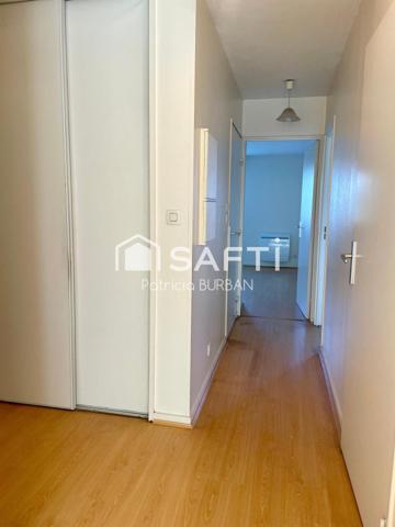 Appartement T3 64 m2 avec 3 balcons à Vannes