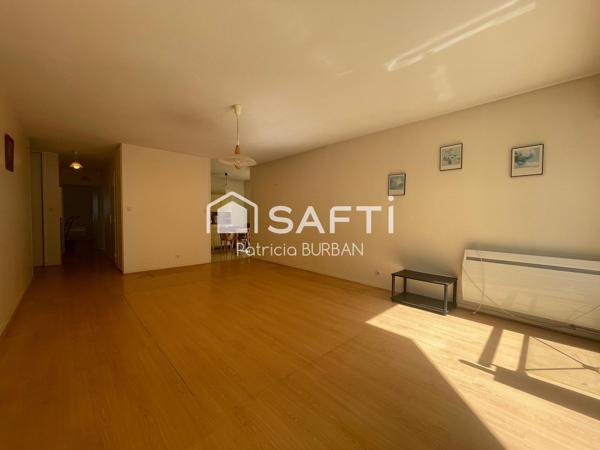 Appartement T3 64 m2 avec 3 balcons à Vannes