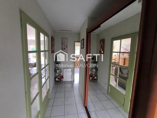 Magnifique plain-pied, on y pose les meubles