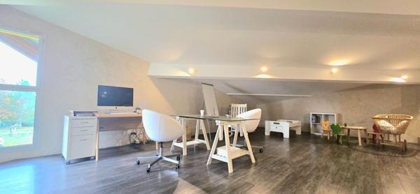 Maison garage double, avec parc