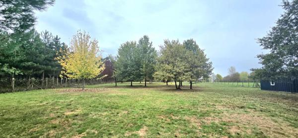 Maison garage double, avec parc