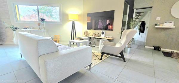 Maison garage double, avec parc