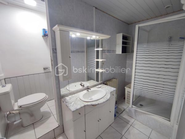 Dans quartier pavillonnaire calme et petite résidence composé de 3 appartements, 2 PIECES (52.14 m² au sol) comprenant entrée, séjour,
cuisine US équipée, salle d'eau avec wc, chambre avec placard, pièce aménagée en souplex (bureau ou 2ème chambre) et garage.
Proche accès N7 et du boulevard principal de la commune (écoles, transports et commerces). 
Chauffage individuel gaz (récente) et taxe foncière: 645 euros / an.
Visite virtuelle disponible sur demande.