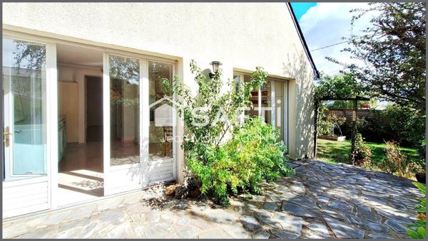 Proche centre : maison 4 chambres, jardin, sous-sol