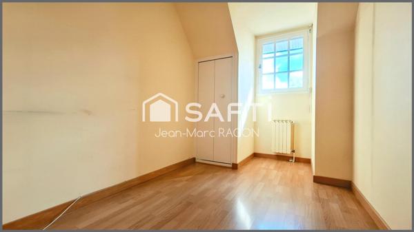 Proche centre : maison 4 chambres, jardin, sous-sol