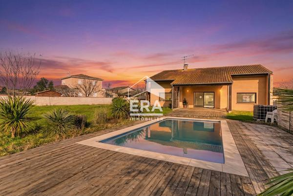 Aucamville maison d'architecte 7 pièces 208 m2 - piscine - 1500 m² terrain