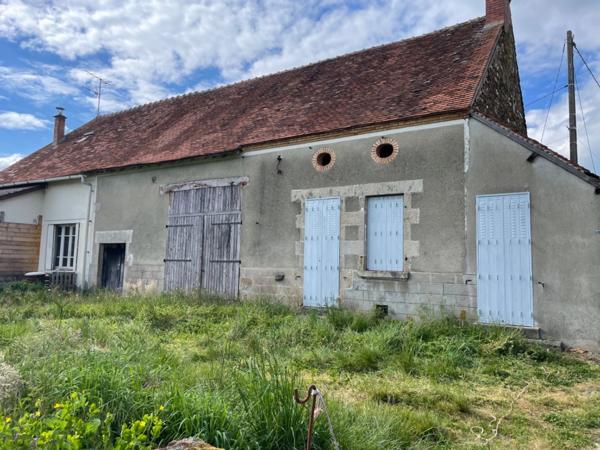 Fermette 48m2 plain pied 3 pièces 29000€  NOUZEROLLES (23)