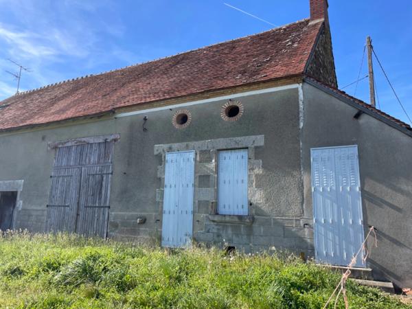 Fermette 48m2 plain pied 3 pièces 29000€  NOUZEROLLES (23)
