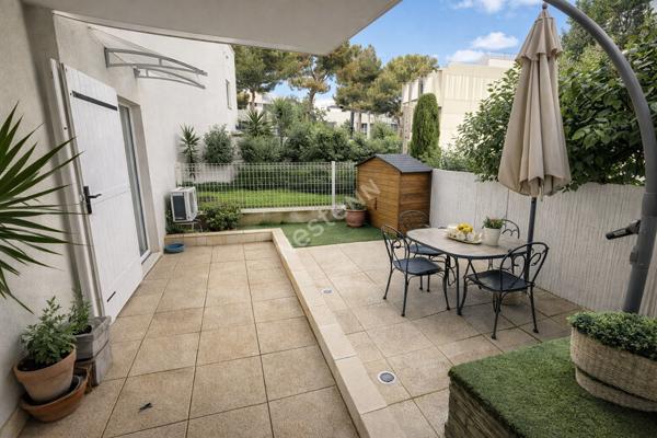 Appartement La Ciotat de 2 pièces en rez de jardin de 28.84 m²