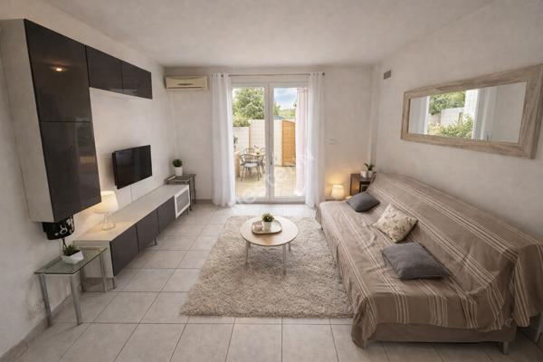 Appartement La Ciotat de 2 pièces en rez de jardin de 28.84 m²