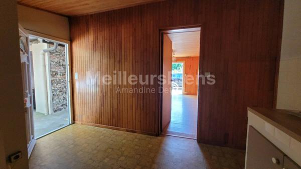 Maison T2 27m², terrain 120 m², en centre ville