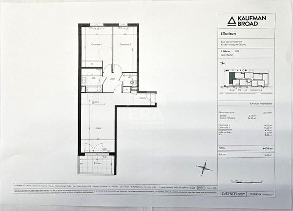 F3 NEUF NOISY LE GRAND