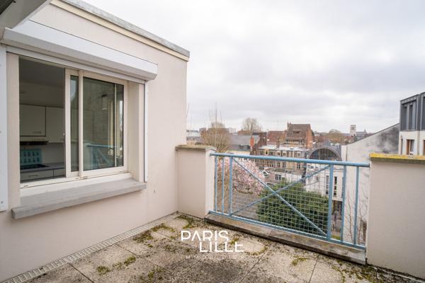 Appt dernier étage, terrasse, garage ou parking possible