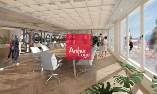 Bureaux à louer neufs à Meylan divisibles avec grande terrasse