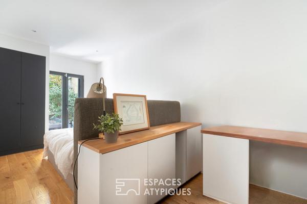 Loft en duplex avec patio et terrasse