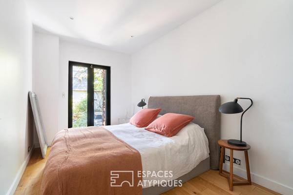 Loft en duplex avec patio et terrasse