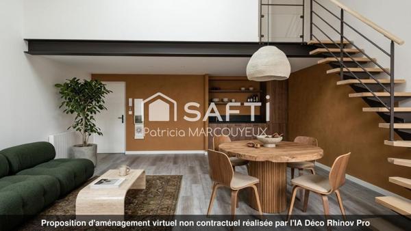 T2 duplex neuf  44m² Toulouse - quartier St Aubin