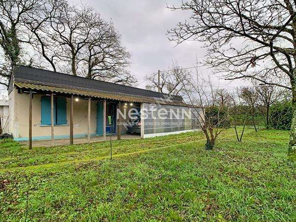 À vendre - Maison 57 m² à rénover - 920 m² de terrain - Cadre exceptionnel - Calme et verdoyant