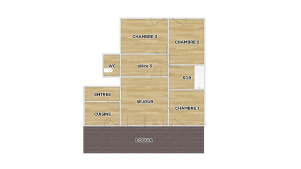 Appartement 4 pièces - 75 m²