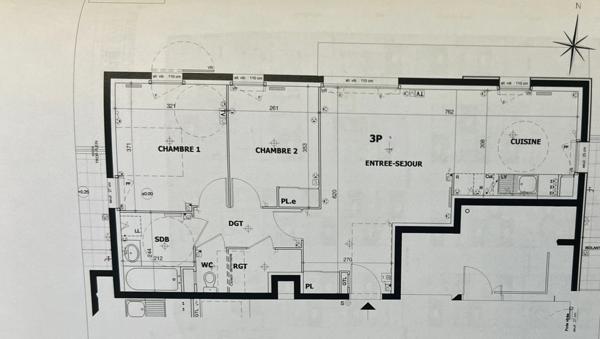 Limite Maisons Alfort ROOFTOP toit terrasse Appartement F3 de 66 m² avec 2 terrasses 32 et 18 m2 et parking sécurisé à Créteil, proche du RER D et du métro ligne 8