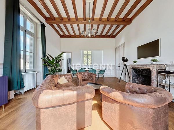 A vendre - Charmant Appartement Haussmannien T3 de 108 m² dans un Château Classé ? Une Opportunité Unique "Angers Lac de Maine"