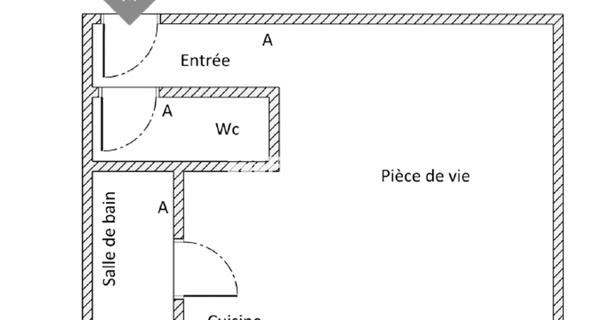 Location Studio 29.18 m² - Morigny-champigny 91150