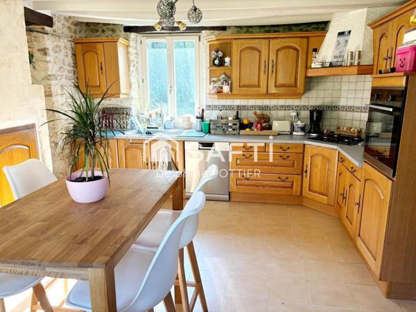 Maison 5p. 170m², terrain de plus de 1600m²