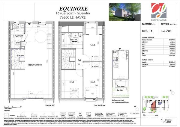 Maison neuve à vendre au Havre (76600)