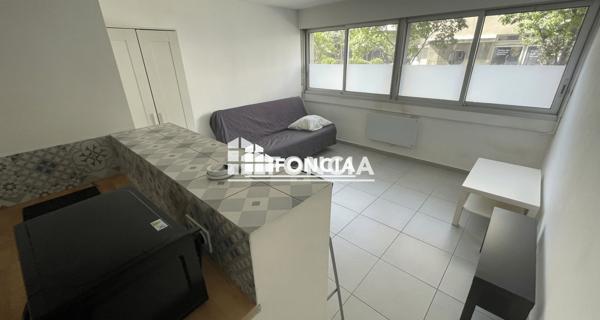 Location Studio meublé 20.06 m² - Marseille 13006