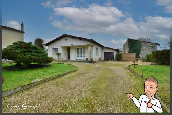 Maison à vendre de plain pied 3 chambres sur la commune de Saint Antoine de Breuilh (24)