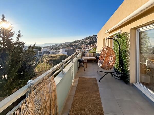 Appartement T3 Vue mer Marseille 13015