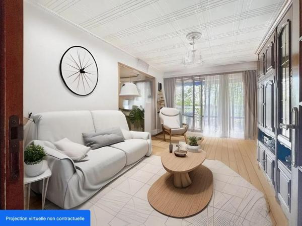 ARGENTEUIL - APPARTEMENT T4 AVEC BALCON, CAVE ET PARKING FERMÉ