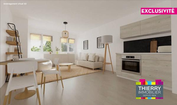 Appartement 3 pièces - 44300 Nantes -  Pont du Cens - Petit port