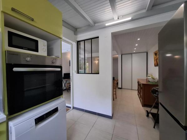 A louer - Proche Meynard - Appartement en Rez de jardin - 3 pièces avec terrasse et jardinet