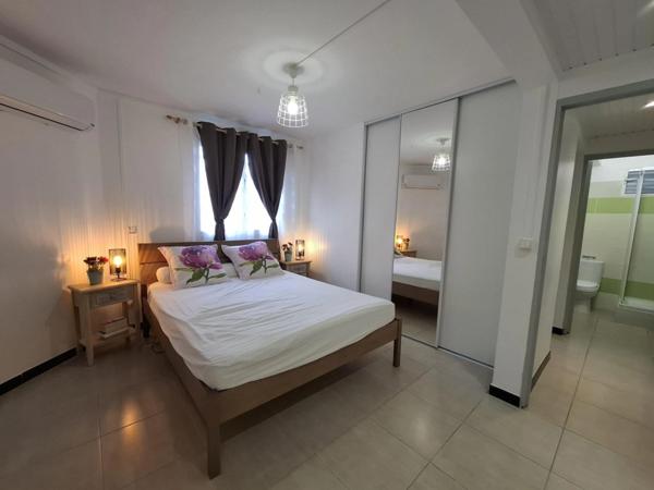 A louer - Proche Meynard - Appartement en Rez de jardin - 3 pièces avec terrasse et jardinet