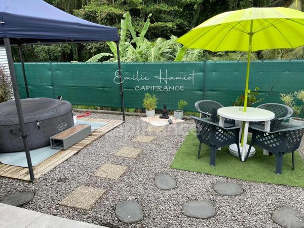 A louer - Proche Meynard - Appartement en Rez de jardin - 3 pièces avec terrasse et jardinet
