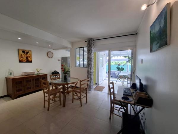 A louer - Proche Meynard - Appartement en Rez de jardin - 3 pièces avec terrasse et jardinet