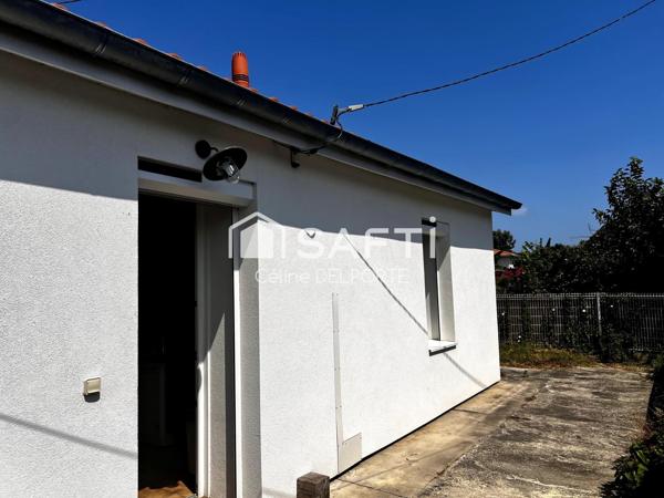 Maison 3 pièces avec grange et jardin