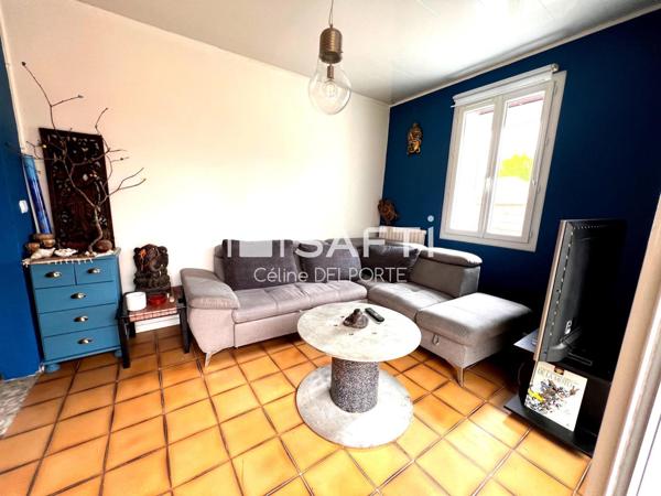 Maison 3 pièces avec grange et jardin