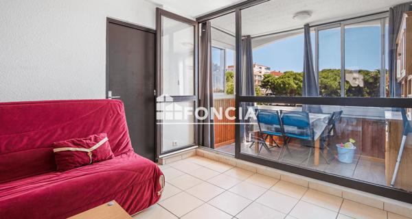 À vendre Appartement 2 pièces 22.6 m² - Le Cap D'agde 34300