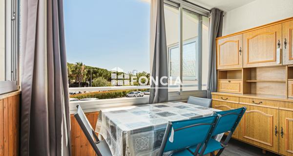 À vendre Appartement 2 pièces 22.6 m² - Le Cap D'agde 34300